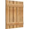 Ekena Millwork Spaced Board-n-Batten Shutters, Rough Sawn Western Red Cedar, 28 7/8W x 31H, PR RBS06S29X031RWR - alternate 4